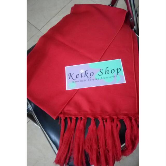 COSPLAY Syal merah (Mikasa SNK)