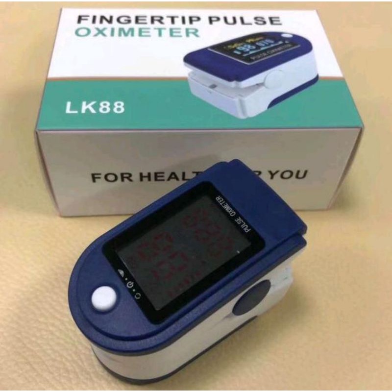 Jual Pulse Oximeter Oximeter Fingertip Pulse Saturasi Oxigen Shopee Indonesia