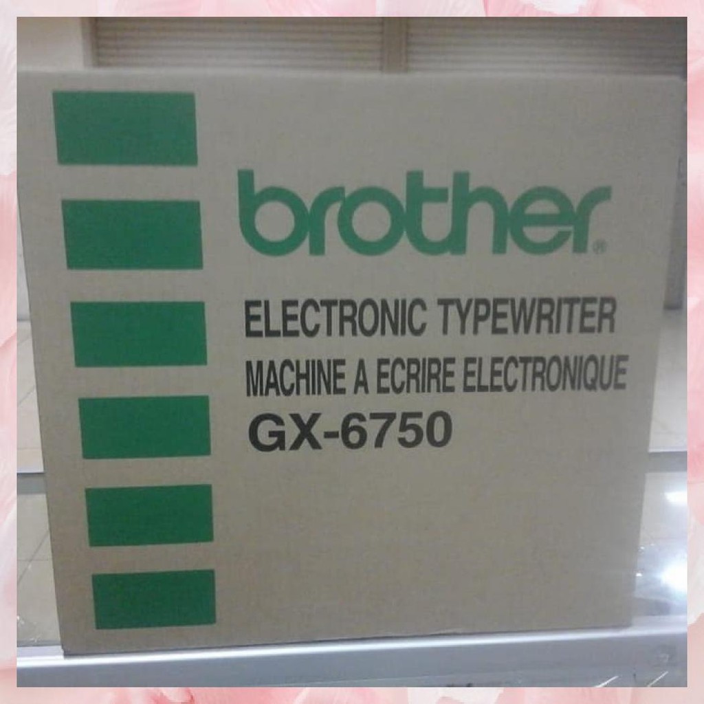 Brother Gx-6750 Mesin Tik Listrik