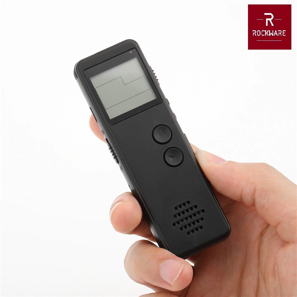 ROCKWARE RW-AVR04- Professional Audio Voice Recorder - Micro SD Slot