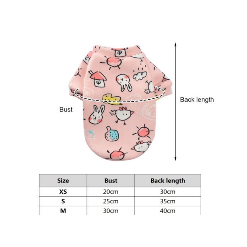 Baju Kucing Wholesale Cartoon Pet Clothes Dog Cat Import FEFARM