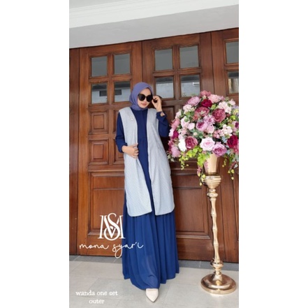 Wanda One Set Rompi Original Mona syar'i