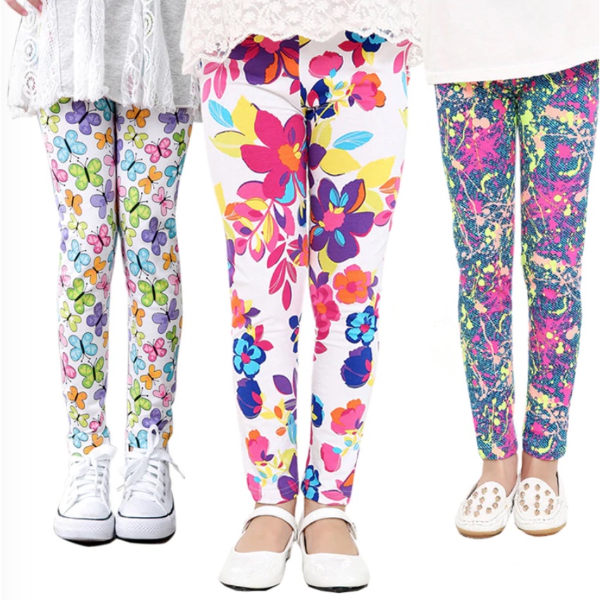 Legging Anak Motif Kekinian Murah / Legging Motif usia 1 - 13 Tahun