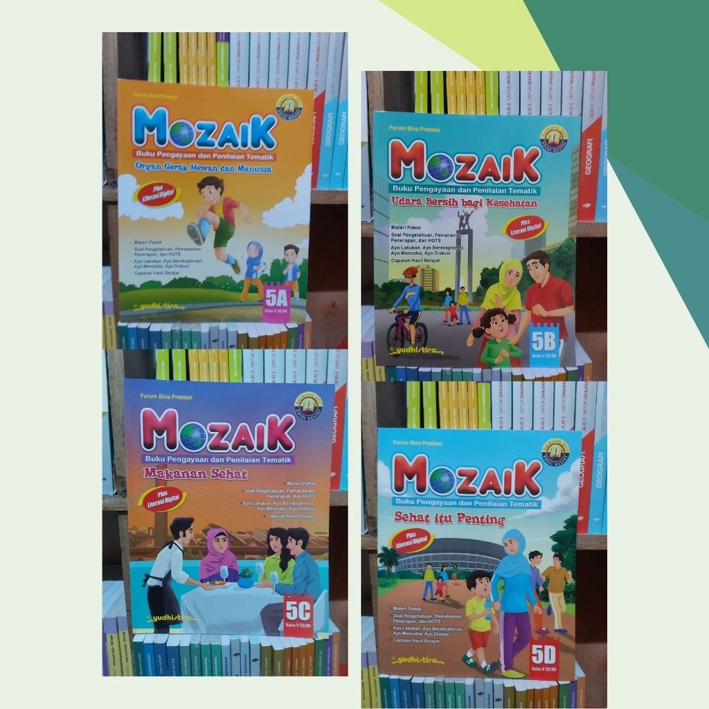 Mozaik Tematik Kelas 5 SD - Yudhistira