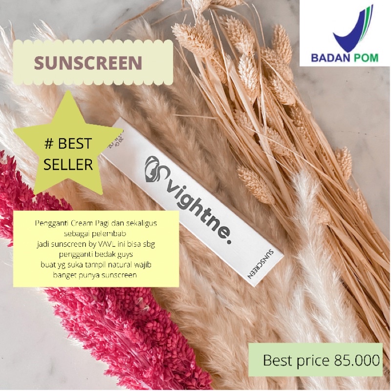 VIGHTNE SUNSCREEN/PENGGANTI BEDAK