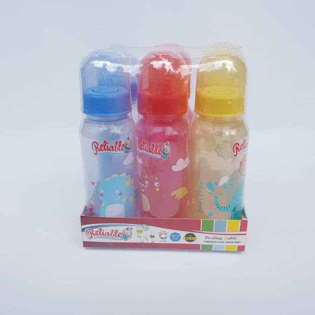 MOMS_ Botol Susu Bayi Baby safe JS003 125ml &amp; JS004 250ml  &amp; Botol Susu Reliable Warna 125 Ml -240Ml