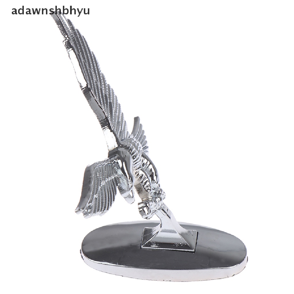 Adawnshbhyu Penutup Depan Mobil Chrome Kap Ornamen Lencana 3D Emblem Angel Eagle Untuk Mobil Otomatis