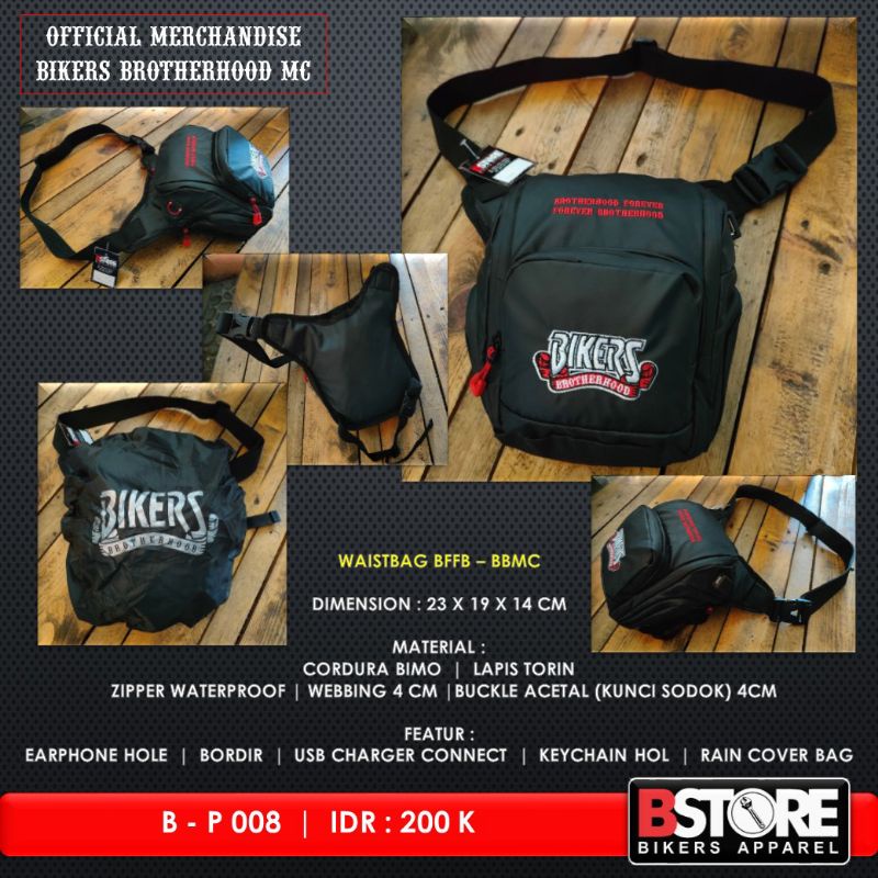 Bikers Brotherhood - Waistbag BFFB (Tas Paha) 008