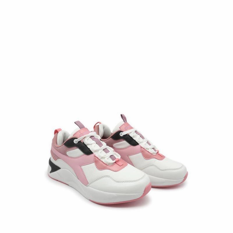 Diadora Benigno White Pink. Sepatu Wanita Original. DIACA210607P