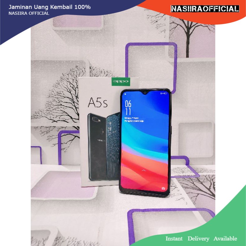 Oppo A5S RAM 3 32 SECOND LIKE NEW (C0D)