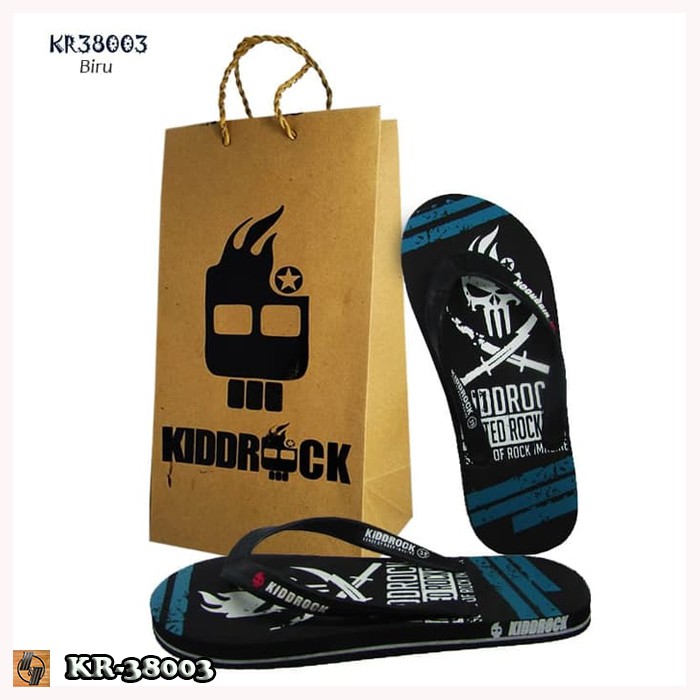 Sandal Jepit Distro Motif Kiddrock Size 38 43 KR38003 Sandal Jepit Distro Motif Kiddrock Size 38 43 KR38003
