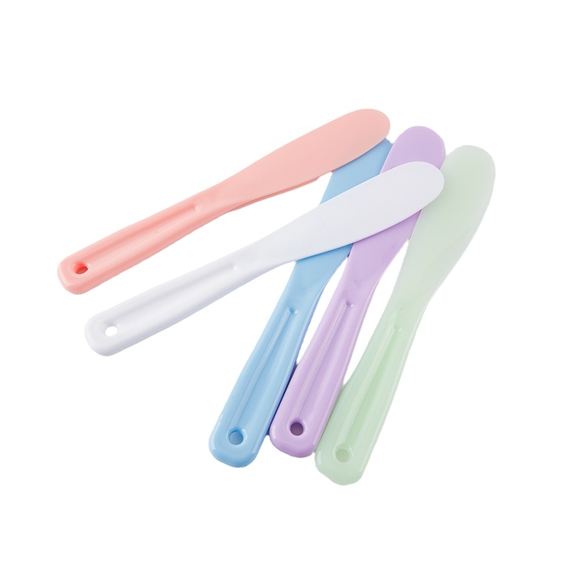 Sendok Spatula Mini Bahan Plastik Untuk Masker Wajah