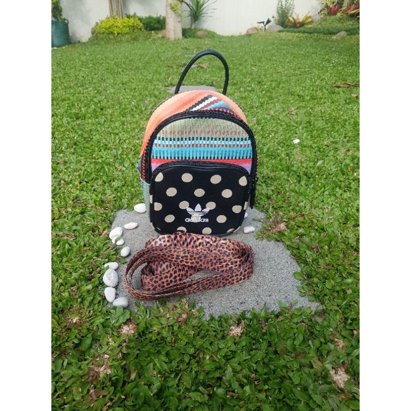preloved adidas 3in1 mini backpack jardim agharta second original ransel