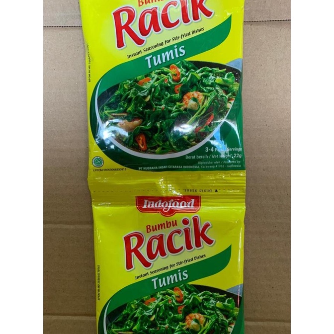 

Bumbu Racik Tumis ( 1 renceng @10 pc)