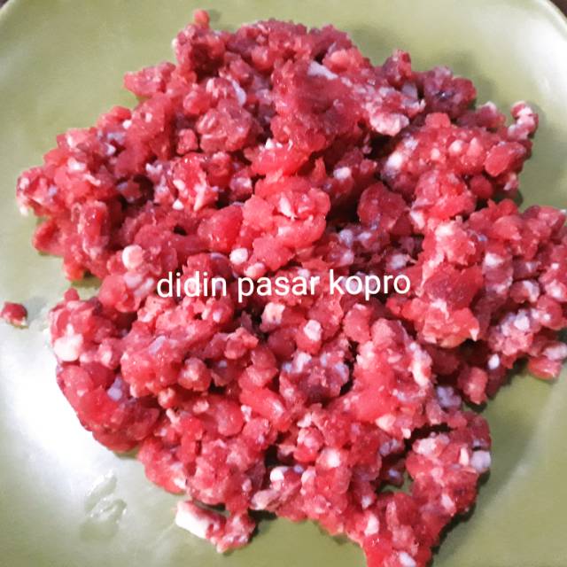 

Daging sapi giling lokal