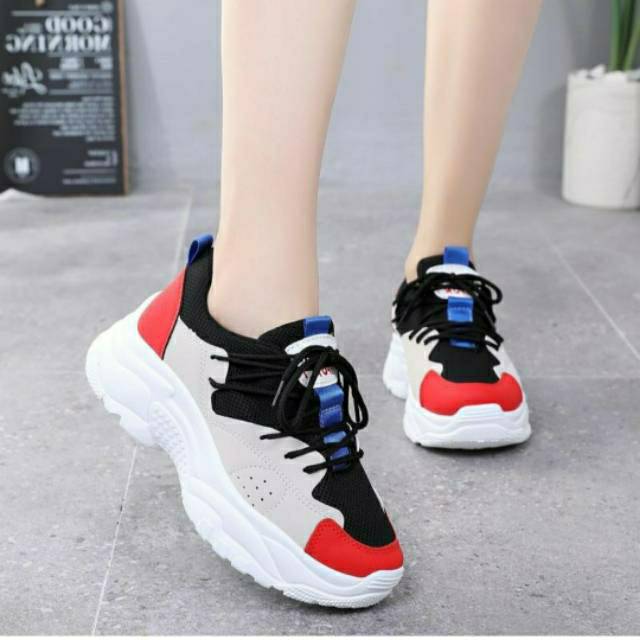 SNEAKERS WANITA LIMITED EDITION!!! ELIZA® MADISON LUXURY SNEAKERS SS18 #EH7772 VR / SNEAKERS JK074-2