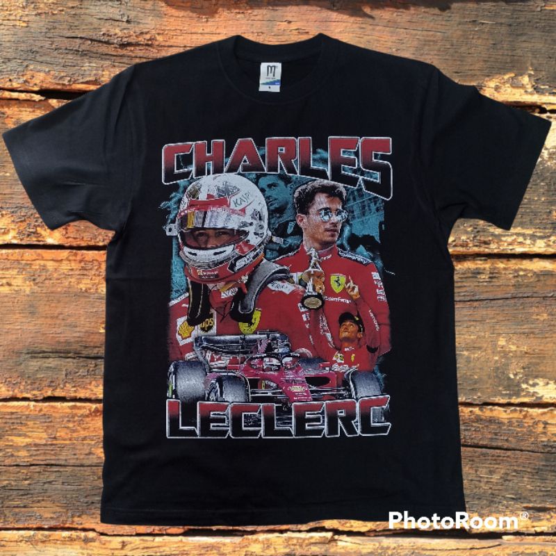 Kaos Formula 1 CHARLES LECLERC, Oversize, Built-Up, Bebasmusicloth BM 496