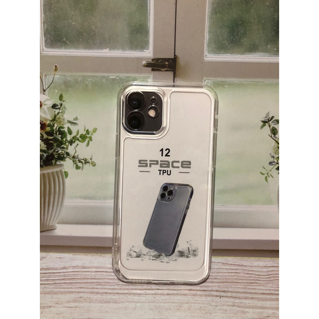 CASE IPHONE 12 CLEAR CASE TPU SOFT CASE BENING SPACE