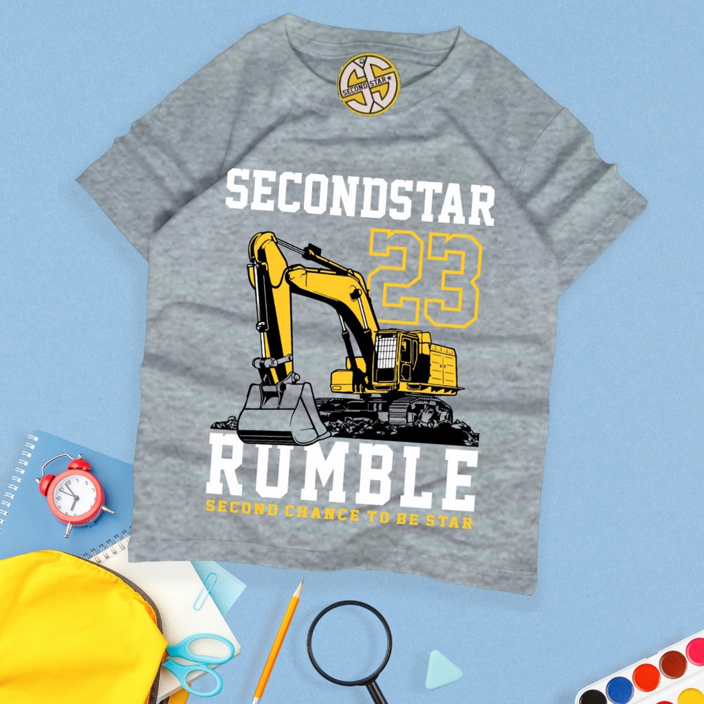 Baju Kaos Distro Anak Laki laki Perempuan Premium Umur 1-12 Tahun Bahan Cotton -AMR158