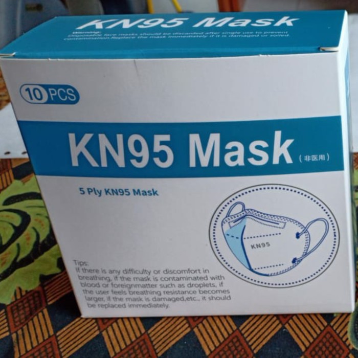 Box Kosong Isi 10 Pcs Masker KN95 KN 95