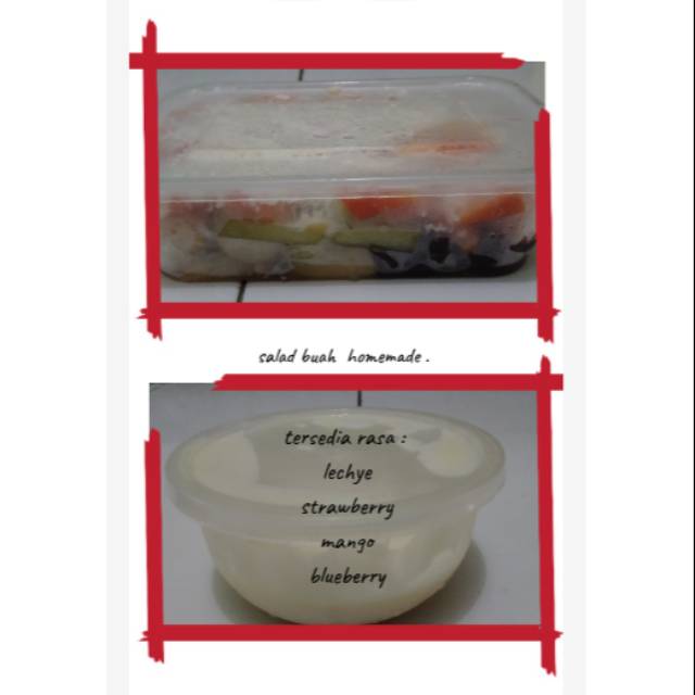 

Salad buah homemade