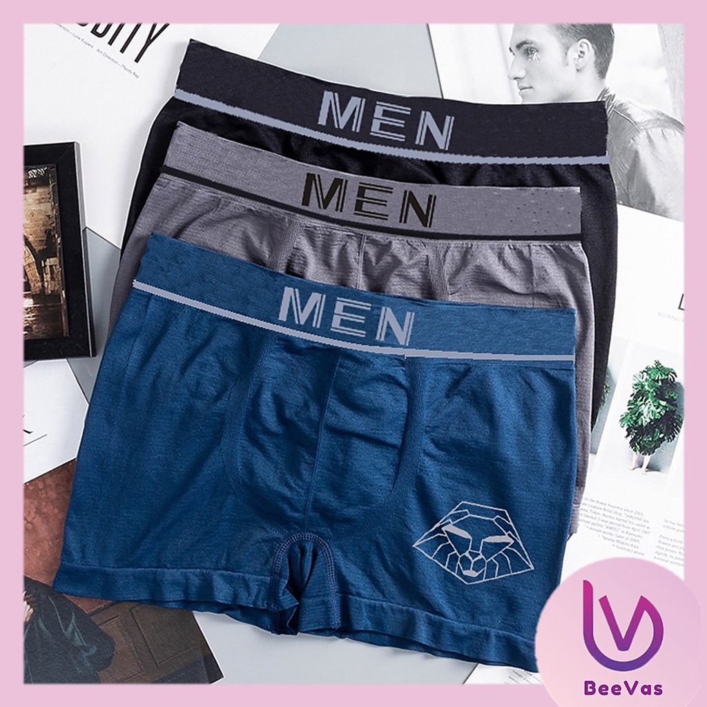 BV.ID BX697 BOXER PRIA COWOK LELAKI MOTIF DALEMAN CELANA DALAM MURAH IMPORT