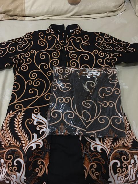 Stdahlia Batik Tunik Couple Kemeja Lengan Pendek Panjang