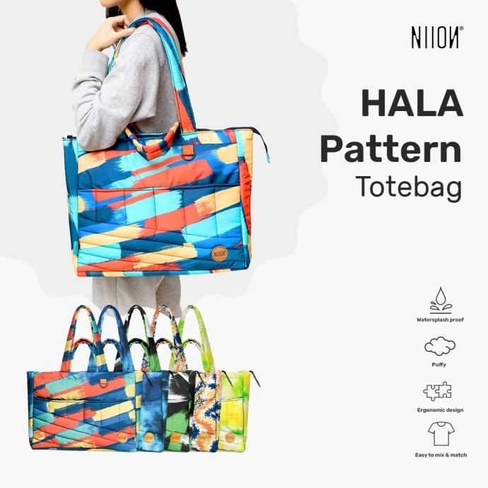 Totebag/Tas Jinjing Pria Wanita Niion Hala Pattern Collection SPECIAL