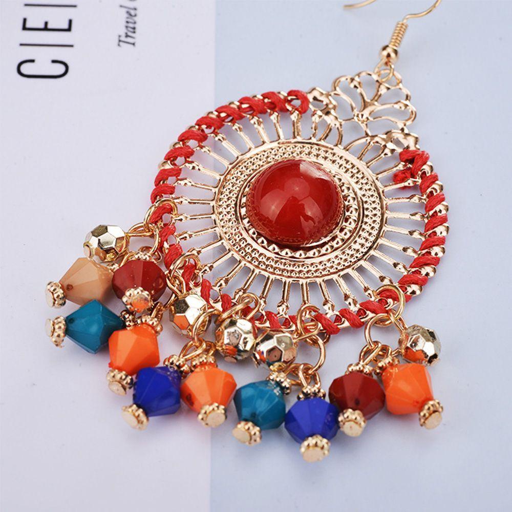 Needway Anting Berlebihan Vintage Untuk Aksesoris Wanita Hadiah Pesta Gaya Etnik Boho