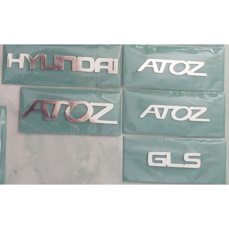 New ATOZ EMBLEM Komplit Original