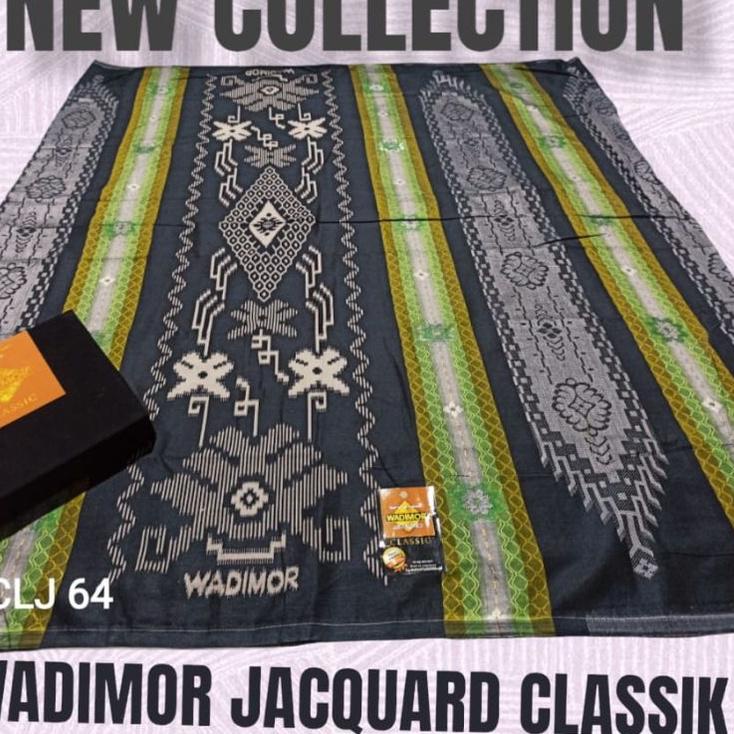 Sudah READY.. Sarung Wadimor Jacquar Classik Motif BHS Full Songket Timbul Terbaru