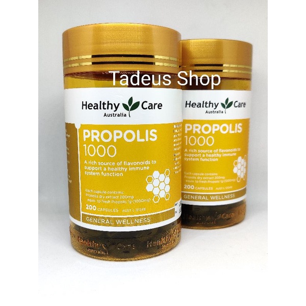 Healthy Care Propolis 1000mg 200 Kapsul Tablet
