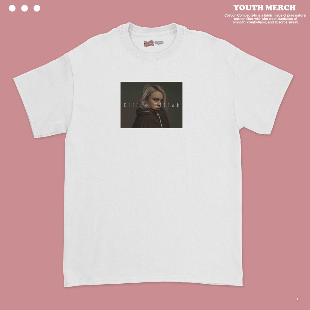Kaos Musik Billie Eilish Blonde - Musik Merch | Unisex | Baju Billie Eilish | Billie Eilish Tees