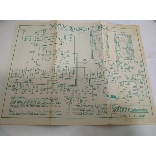 PCB AM FM Stereo Tuner RF-006