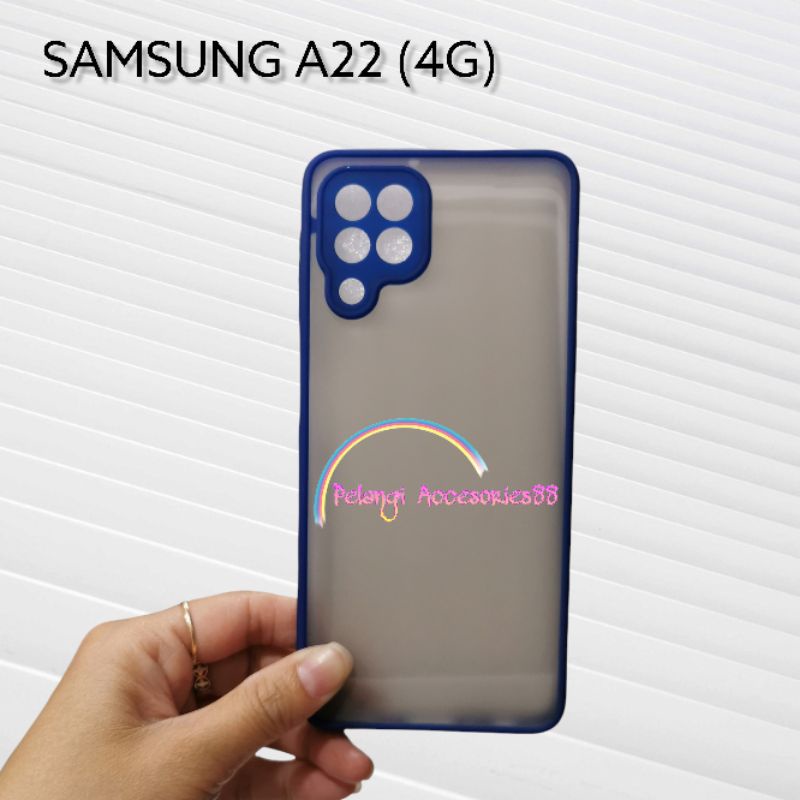 SAMSUNG A22 4G / M22 SOFTCASE CASE DOVE CASE FULL COLOUR