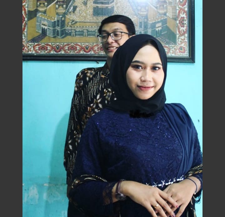 Maura Couple - Sania Ruffle Batik Couple Ori Ndoro Jowi Dnt Garansi Termurah Shopee - Payet Navy