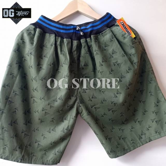Celana pendek pria motif model kolor rip melar