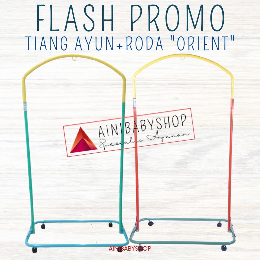 Tiang Ayunan Bayi Portable Warna Warni Tiang Ayunan ORIENT ainibabyshop FLASH PROMO