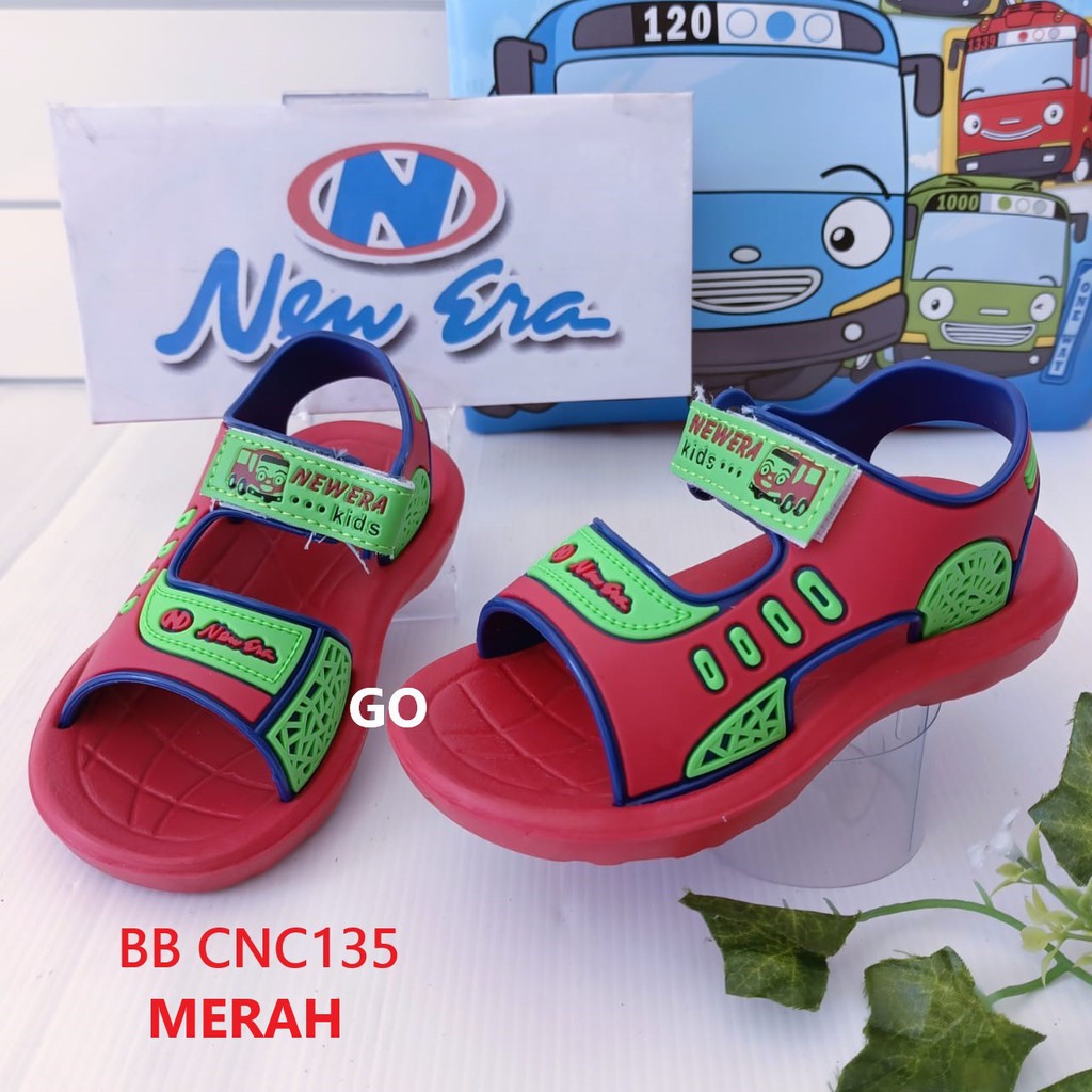 gof  NEW ERA BB CNC135 dan BB/KC 1351Sandal Selop Baby Sepatu Sandal Tali Belakang Anak Laki Laki Original