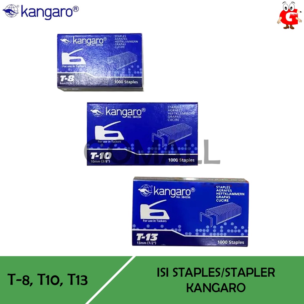 

Isi Staples Kangaro T-8, T-10, T-13