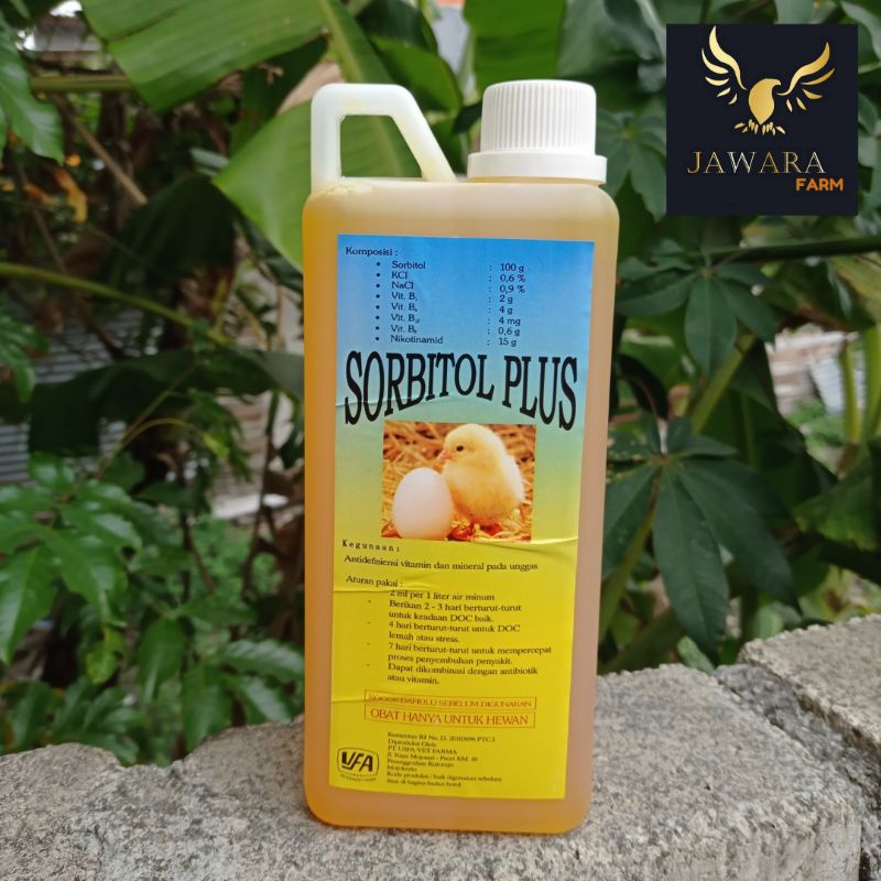 Sorbitol Plus 1 L Cairan Pengganti Gula pada Anak Ayam