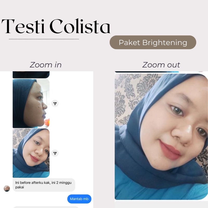 Paket Brightening Colista Skin Care BPOM-3