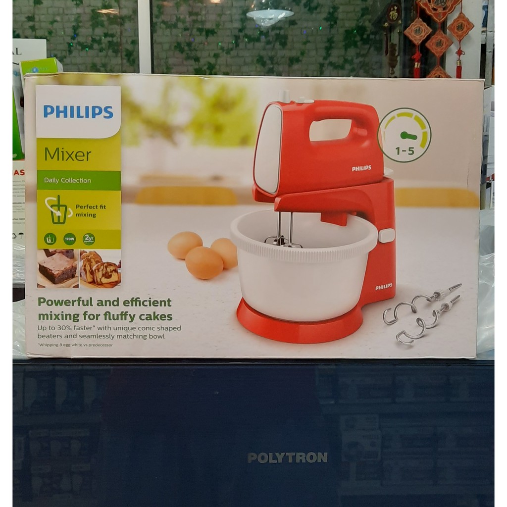 Philips Hand Stand Mixer / Mixer Berdiri / Pencampur Pengaduk HR 1559