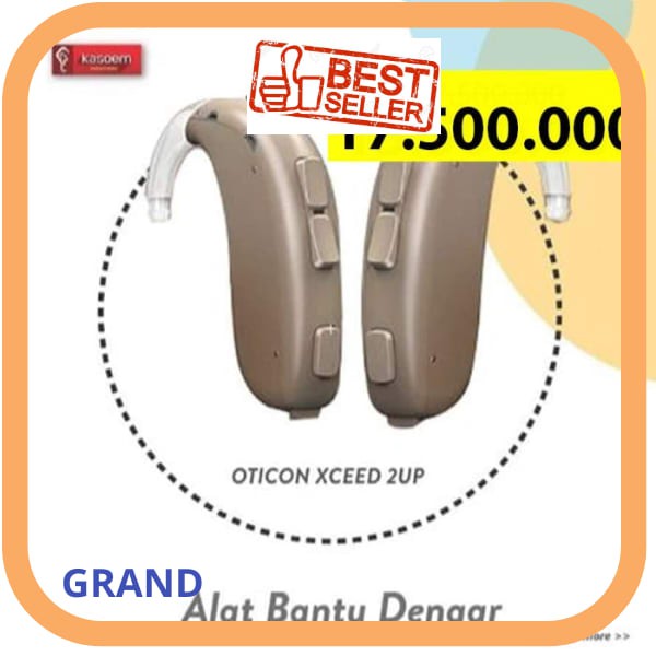 Alat Bantu Mendengar Oticon Xceed 2 UP Original