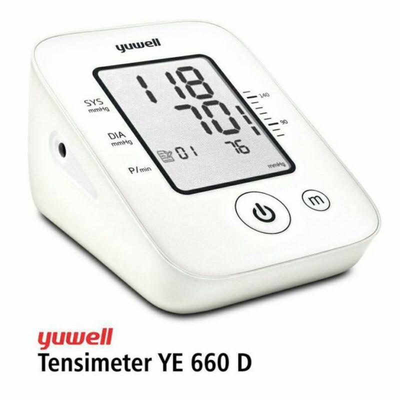 Yuwell Pengukur Tekanan Darah Tensi Electronic Blood Presure Monitor YE660D