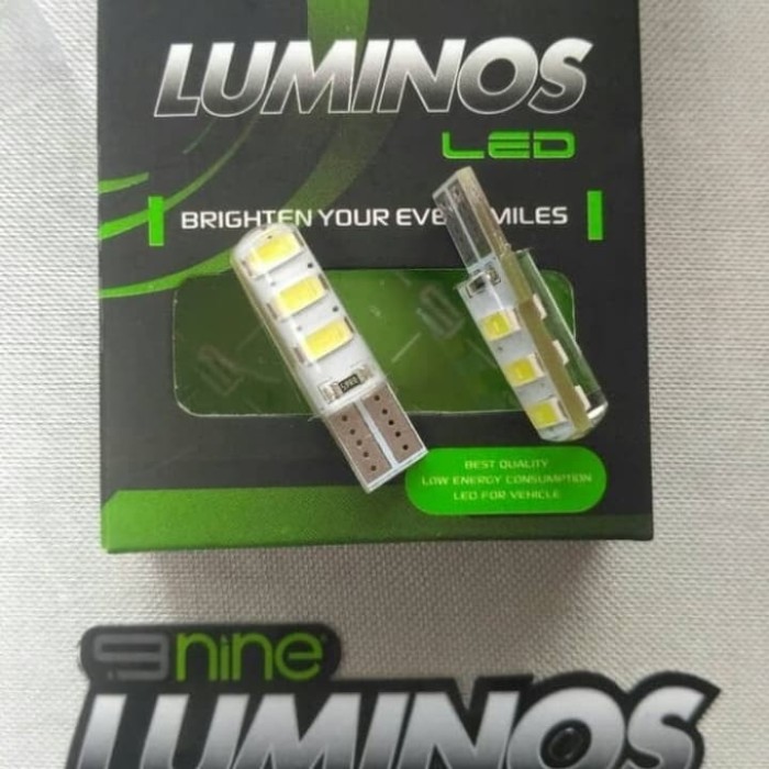 Lampu Motor T10 senja Sen Luminos Crystal Jel-3