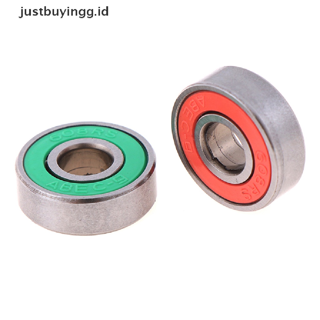 5pcs Abec-9 608rs Roda Roller Seal Ball Bearings Untuk Skateboard Skuter