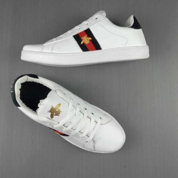 Terbagus.. SEPATU PRIA / SEPATU GUCCI CLASIC / SEPATU PRIA GUCCI CLASIC MAN/SNEAKERS GUCCI BEE