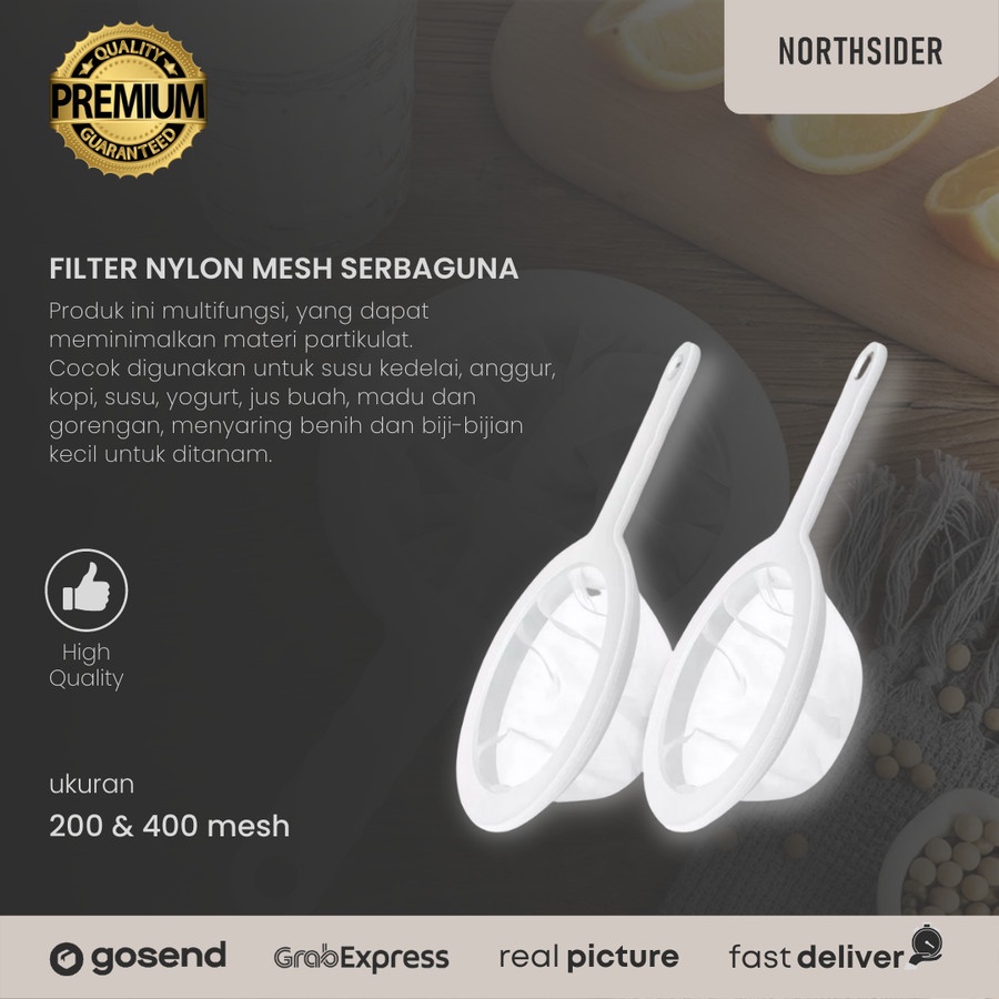 SARINGAN FILTER NYLON MESH KOPI - TEH - SUSU KACANG MULTI FUNGSI