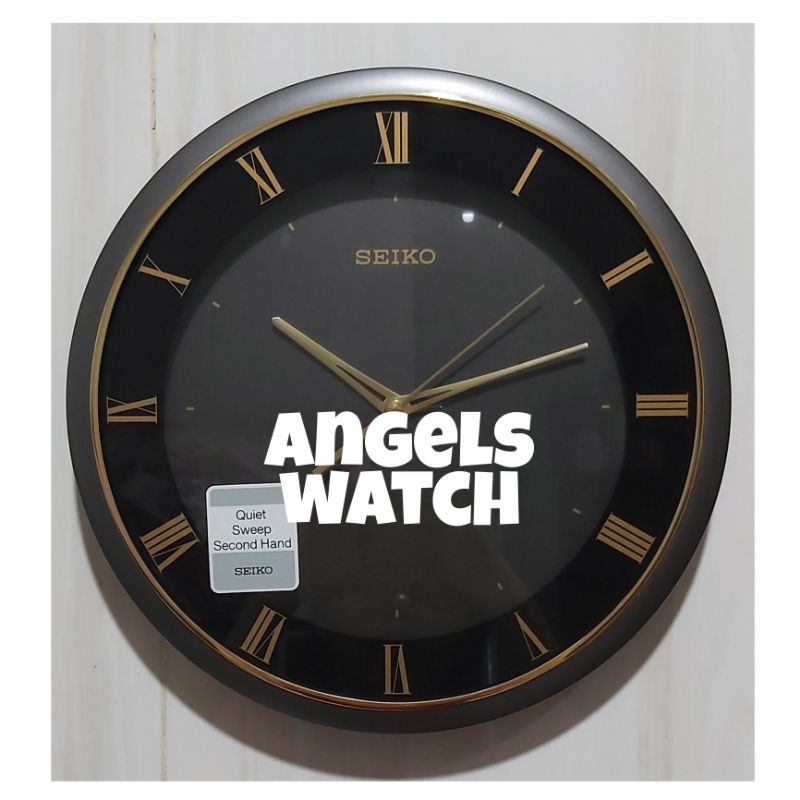 angelswatch jam dinding seiko 31 cm original qxa683 qxa683J qxa683K qxa683S Sweep movement